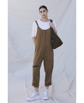 TOASTED ICONIC POPLIN JUMPSUIT