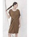 TOASTED ADJUSTABLE STRAP ELASTIC DRESS