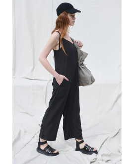 PETO TENCEL OVERSIZE I TIRANTS NEGRE