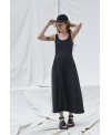 ASYMMETRIC RIBBED DRESS