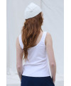 CAMISETA CANALÉ CON TIRANTES BLANCO