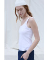 CAMISETA CANALÉ CON TIRANTES BLANCO