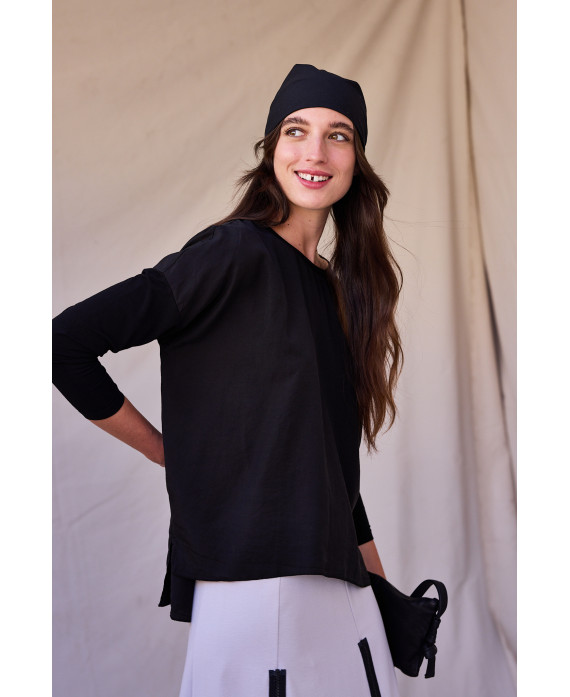 SAMARRETA OVERSIZE LYOCELL NEGRE