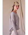 CAMISETA OVERSIZE DE LYOCELL TOMILLO