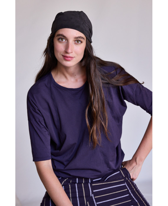 3/4 ICONIC T-SHIRT IN PURPLE