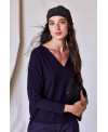 SAMARRETA OVERSIZE DE COLL PIC EN MORAT