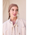 ORGANIC COTTON DOUBLE JACKET IN ECRU