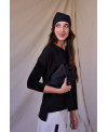 Bolso de piel pequeño NEGRO