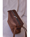 SQUARE LEATHER POUCH