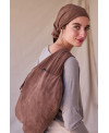 BOLSO DE ANTE Y ASA CON NUDO