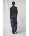 EMBLEMATIC TROUSERS IN BLACK
