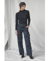 EMBLEMATIC TROUSERS IN BLACK