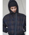 THE PADDED WOOL JACKET WITH HOOD