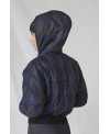 THE PADDED WOOL JACKET WITH HOOD