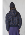 THE PADDED WOOL JACKET WITH HOOD