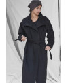 THE COAT WITH BELT