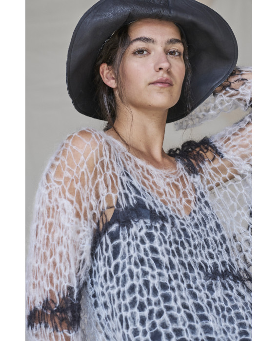 HAND MADE MOHAIR SWEATER