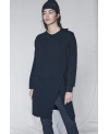 CASHMERE TRICOT JACKET IN BLACK
