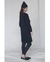 CASHMERE TRICOT JACKET IN BLACK