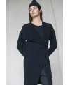 CASHMERE TRICOT JACKET IN BLACK