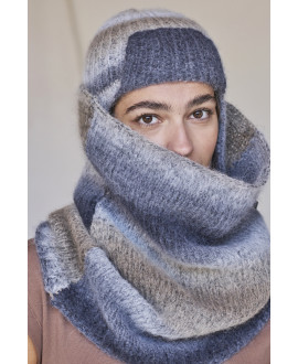 CASHMERE KNITTED COLLAR