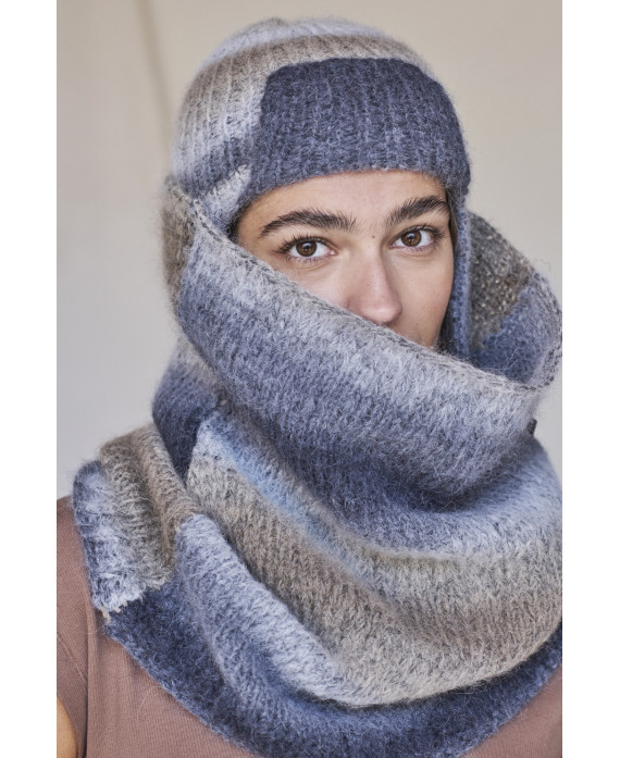CASHMERE KNITTED COLLAR