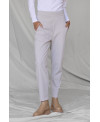 ELASTIC BASIC TROUSERS IN LIGHT GREY