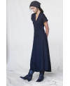 ASYMMETRIC RIBBED DRESS