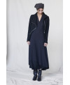 ASYMMETRIC RIBBED DRESS