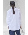 V-NECK OVERSIZE T-SHIRT IN BLACK