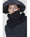 WOOL AND CASHMERE COLLAR IN BLACK