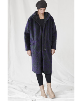 MAXI FLEECE COAT