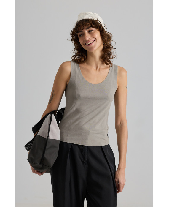 THYME SLEEVELESS T-SHIRT