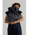 BAG WITH ADJUSTABLE STRAP IN DARK GRAY