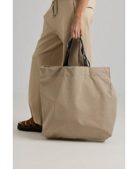 BOLSA GRANDE COLOR TOSTADO