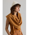 FOULARD DE COTÓ I SEDA ARGILA