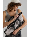 TWO TONE BAG IN DURABLE FABRIC