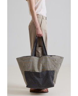 STRIPED BIG BAG