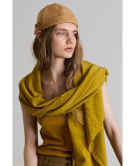 FOULARD DE SEDA DORADO