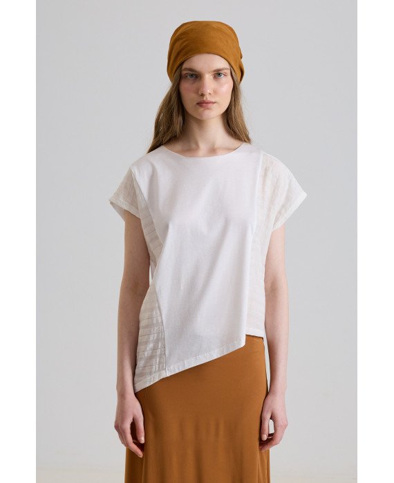 SAMARRETA TEIXITS COMBINATS LATERALS BLANC