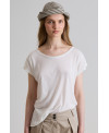 BASIC SHORT SLEEVE T-SHIRT IN WHITE
