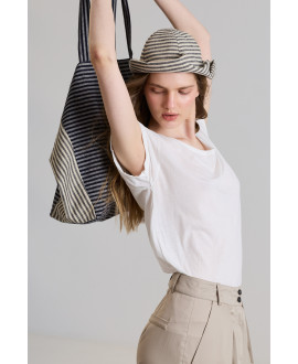 SAMARRETA BÀSICA MÀNIGA CURTA BLANC