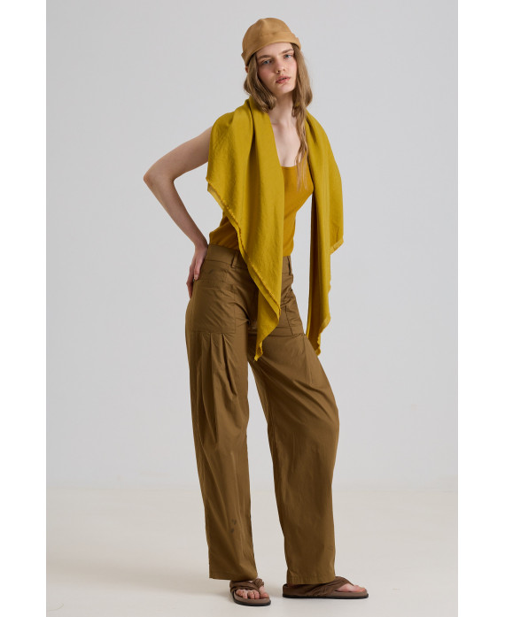 EMBLEMATIC TROUSERS IN SOIL