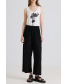 PANTALÓ AMPLE GOMA CINTURA NEGRE