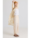 PANTALÓ AMPLE GOMA CINTURA CREMA