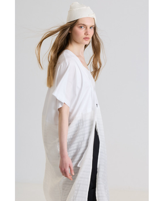 ARMILLA LLARGA TEIXITS COMBINATS BLANC