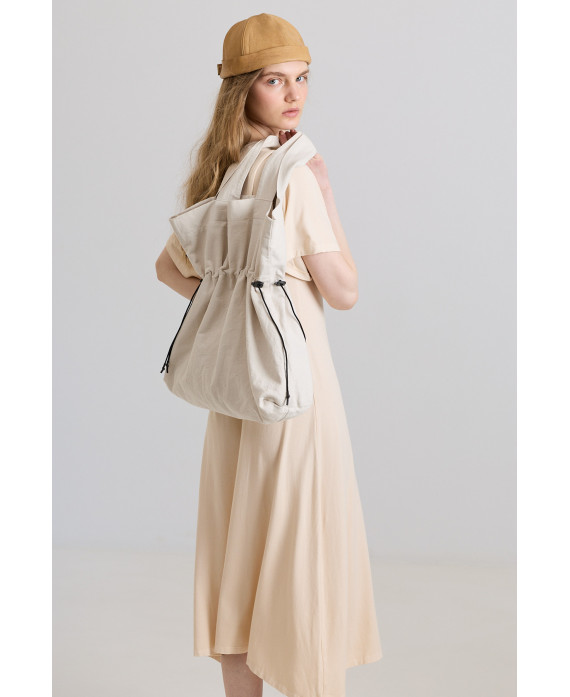 BAG WITH ADJUSTABLE STRAP IN SALVIA