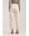 PANTALÓ ELÀSTIC MULTI COSTURES BEIGE