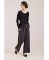 PANTALÓN GOMA CINTURA MALVA