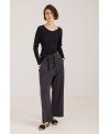 PANTALÓN GOMA CINTURA MALVA